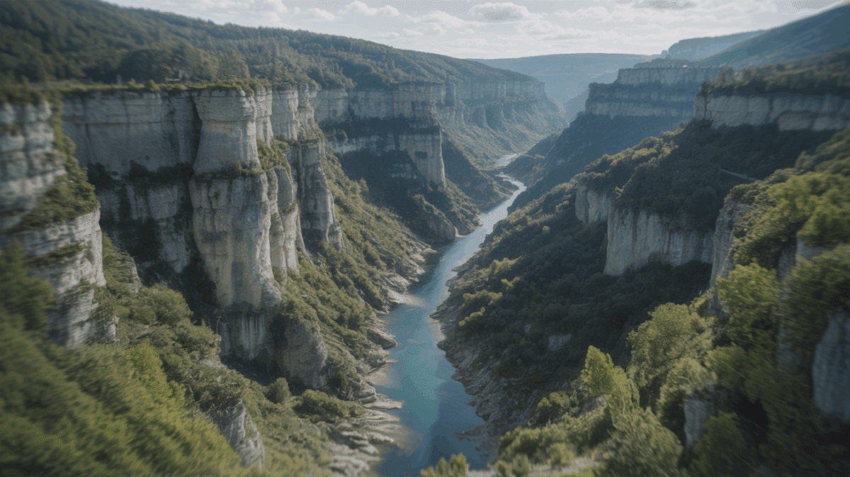 Opération spectaculaire aux gorges du tarn : un exercice de secours d’une envergure inédite ! – exercice de secours