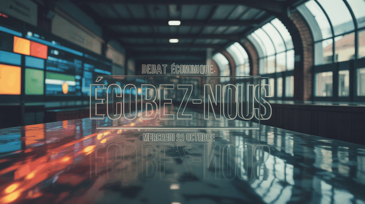 Débat Économique : Rejoignez-nous – Mercredi 29 Octobre – débat économique