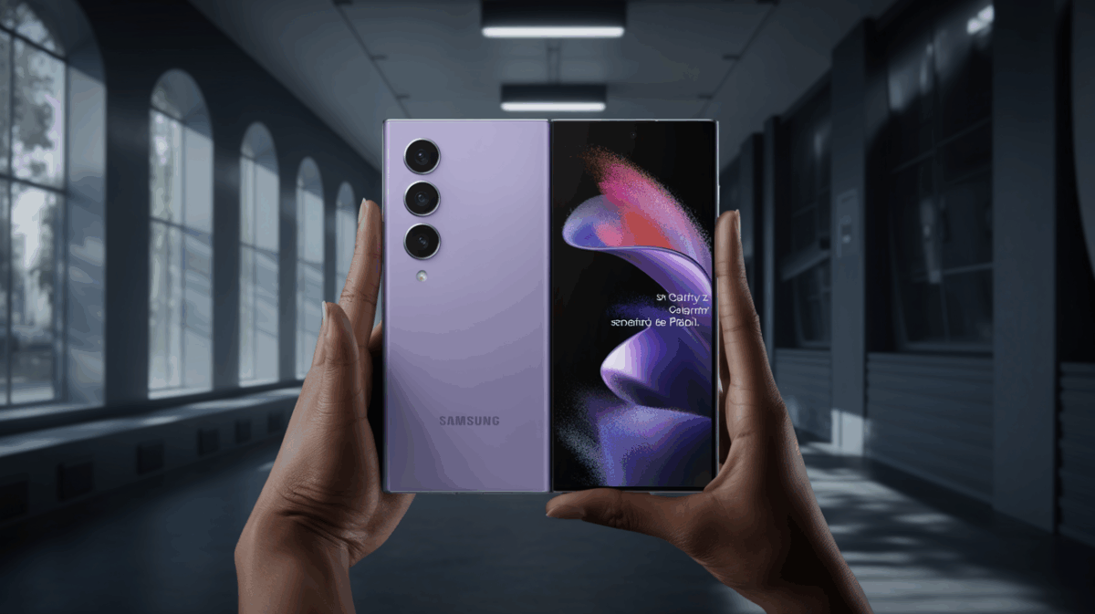 Premières images du Galaxy Z TriFold : Samsung redéfinit le smartphone pliable – galaxy z trifold