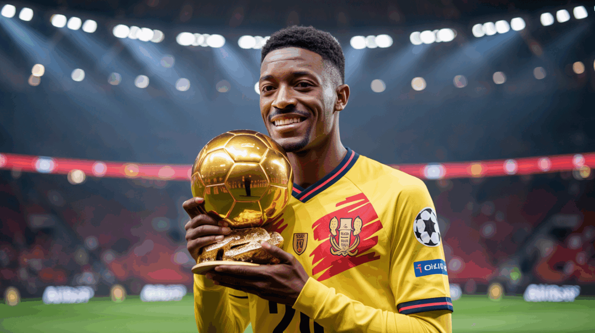 Ousmane dembélé enflamme évreux avec son ballon d’or : retour sur une journée historique ! – ousmane dembélé