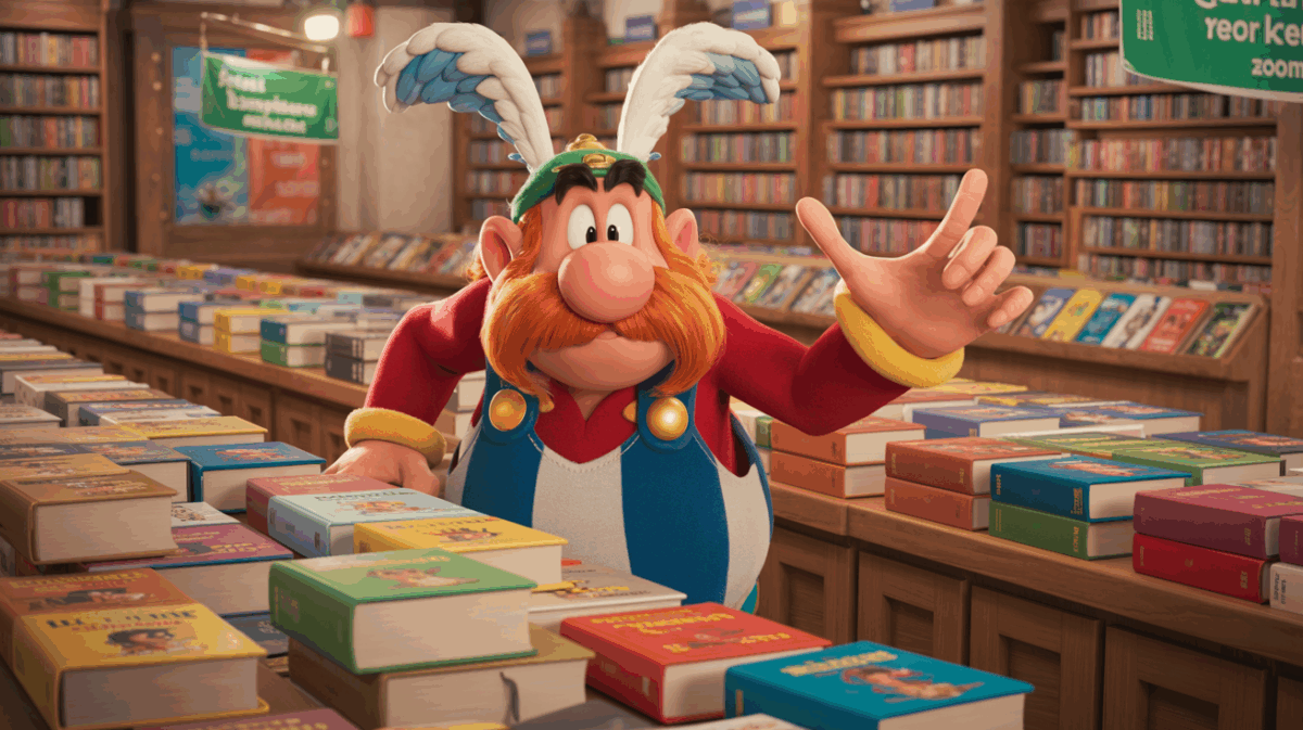 Astérix déferle et dynamite un marché du livre en berne avec deux millions d’exemplaires ! – astérix