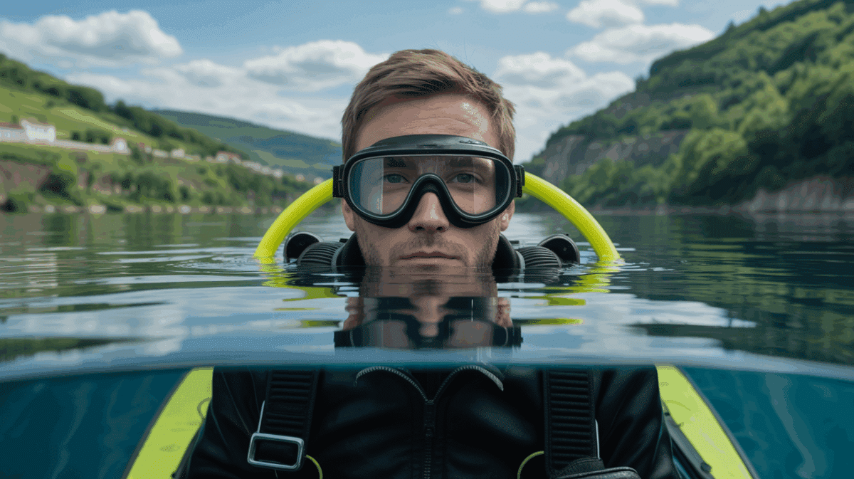 Plongée inattendue : un jeune conducteur finit sa course dans les eaux du lot-et-garonne ! – accident spectaculaire
