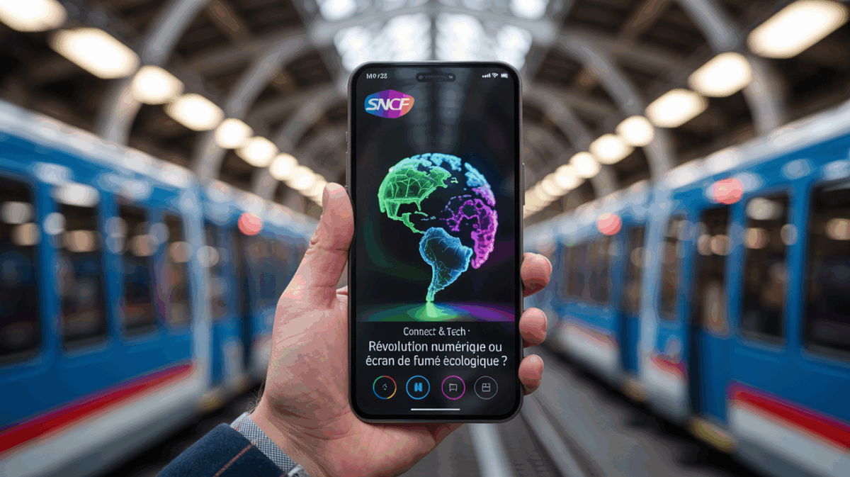 Sncf connect & tech : révolution numérique ou écran de fumée écologique ? – numérique responsable