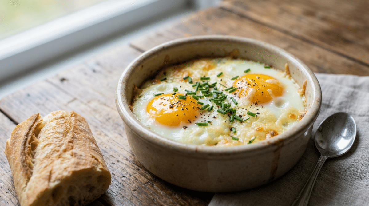 Ces œufs cocotte au four : le secret réconfortant que votre brunch dominical doit absolument dévoiler ! – œufs cocotte